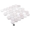 Andova Tiles SAMPLE Channing 2 x 2 Marble Honeycomb Mosaic Floor Use Tile SAM-ANDCHA129 - alternate 5